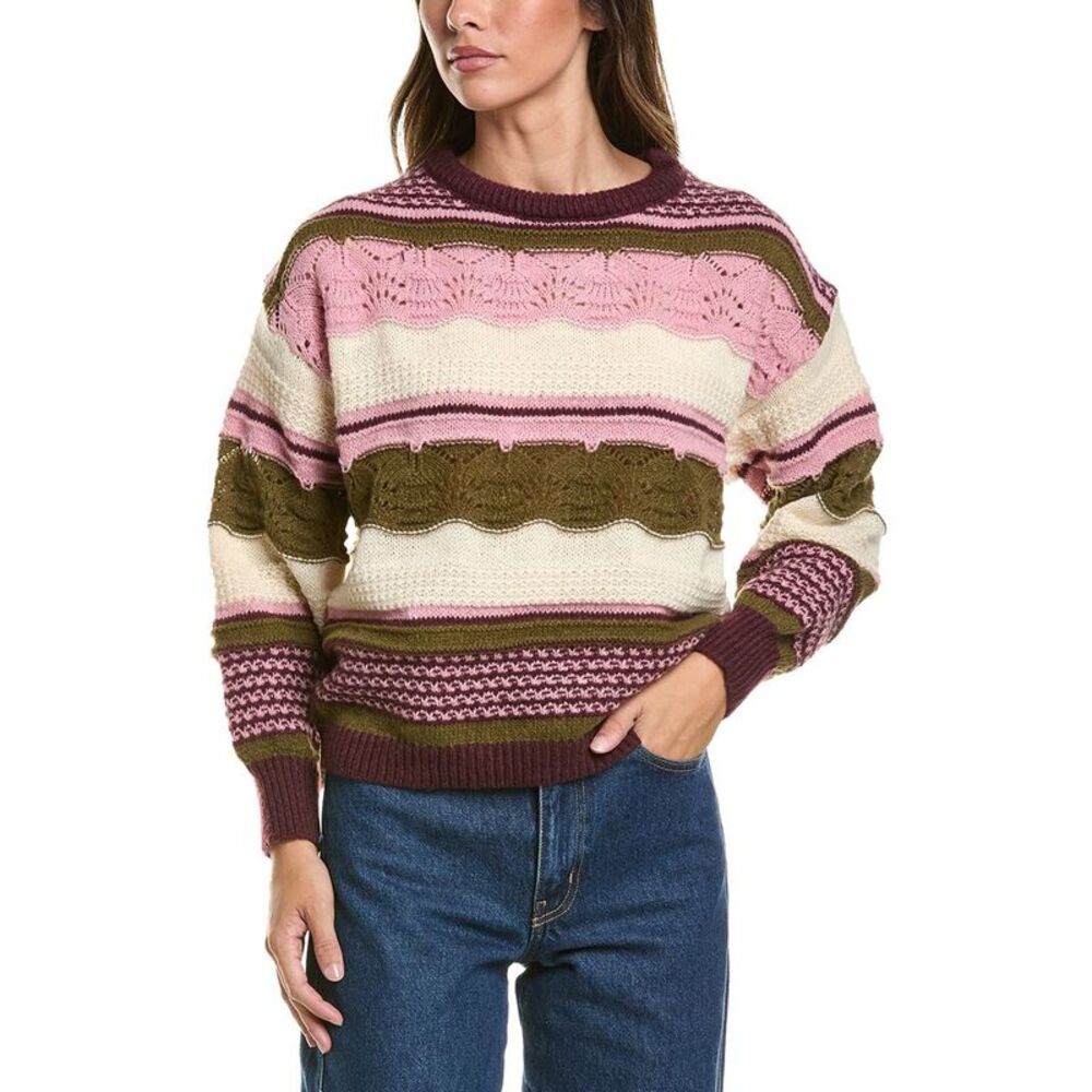 Ichi Womens  Astra Alpaca-Blend Sweater